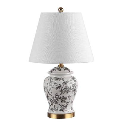 Jonathan Y Penelope Ginger Jar LED Table Lamp, 22 Inch