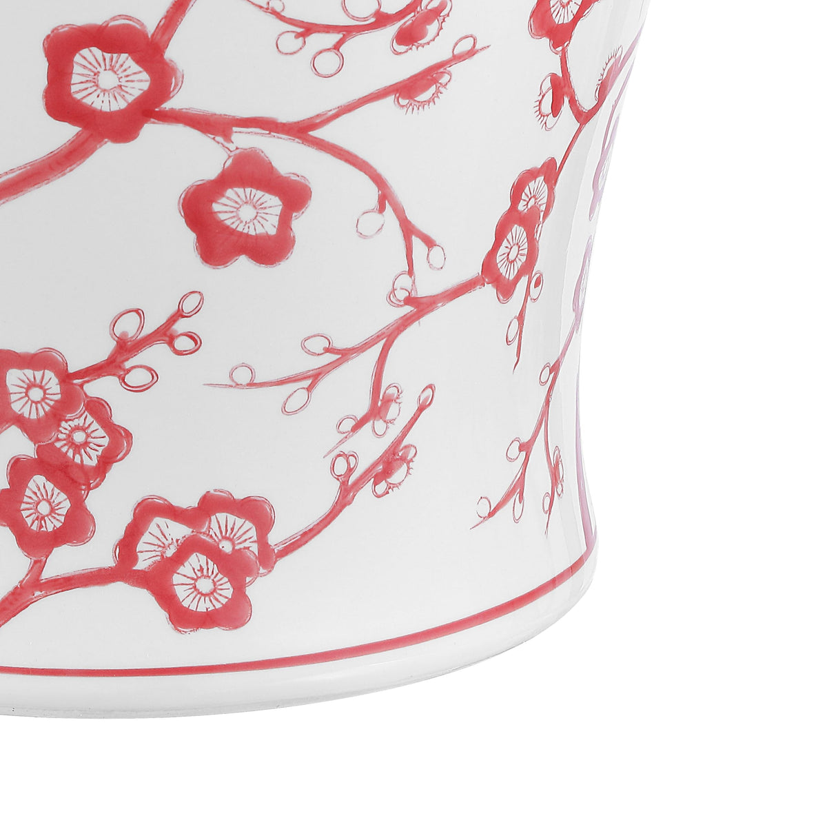 Jonathan Y Cherry Blossom Garden Stool, 18"
