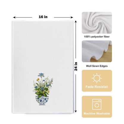 Chinoiserie Kitchen Towels, Set of 2