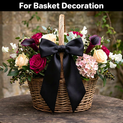 Royal Blue Satin Wreath Sash