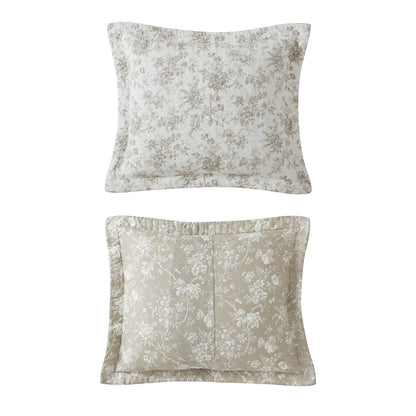 Laura Ashley Walled Garden Blue Quilt Set