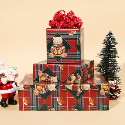 Nutcracker Reversible Christmas Wrapping Paper, 33 Ft