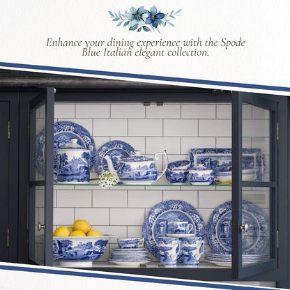Spode Blue Italian Square Dish, 10 in