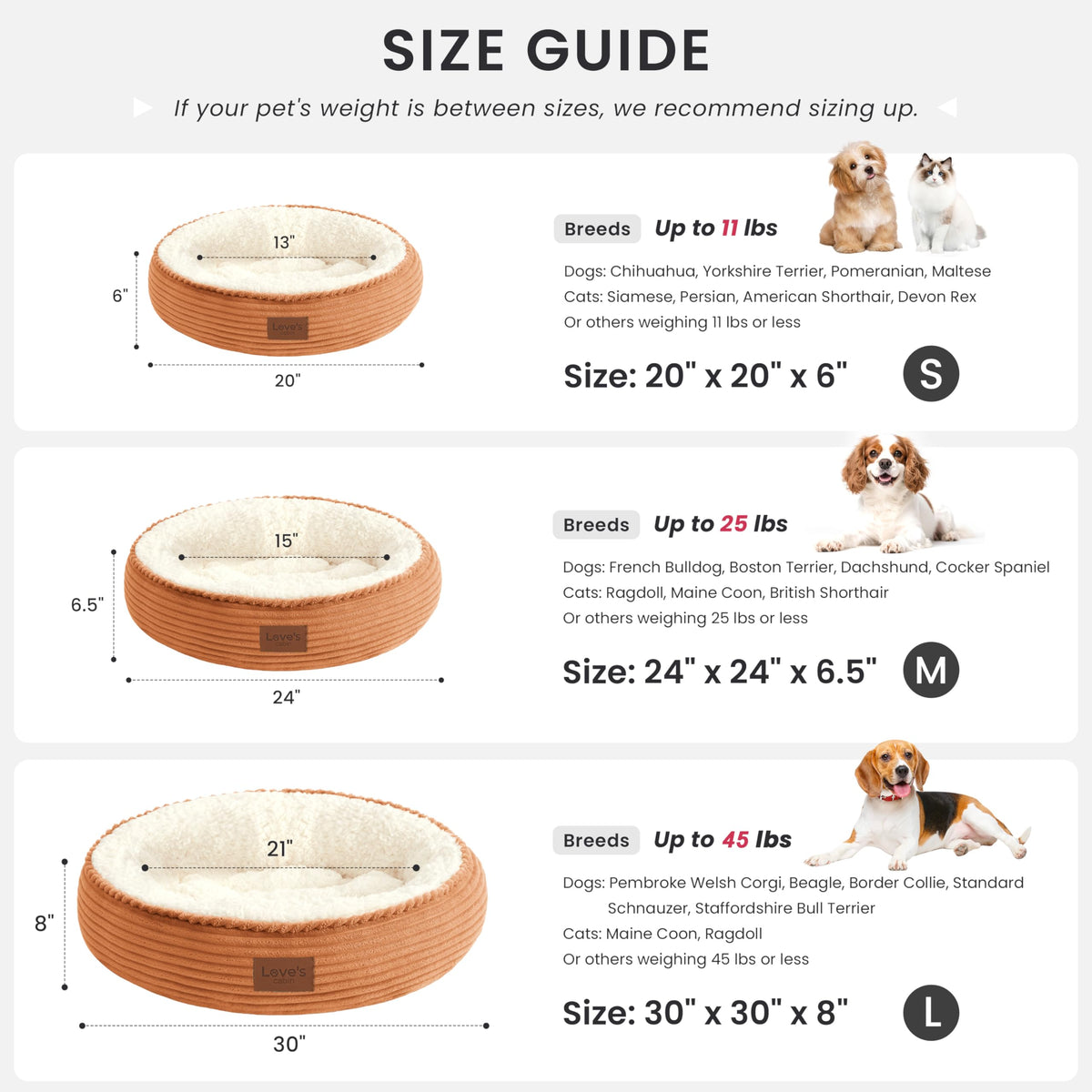 Royal Blue Round Donut Pet Bed