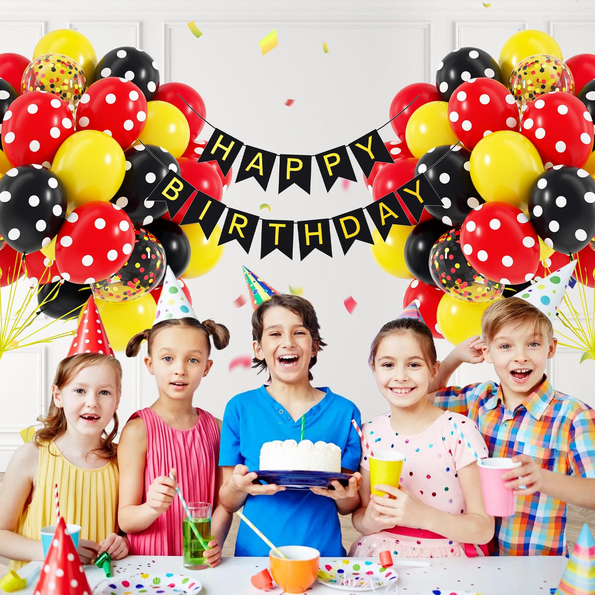 Blue and White Balloon Kit, 60 Pieces