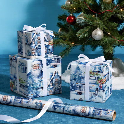 Chinoiserie Nutcracker Christmas Wrapping Paper