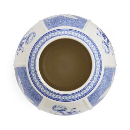 Spode Blue Italian Steccato Vase, 5.2 Inch