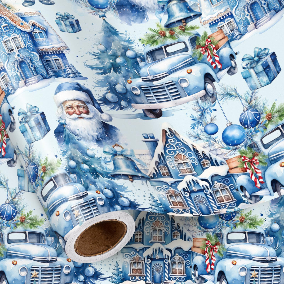 Chinoiserie Nutcracker Christmas Wrapping Paper