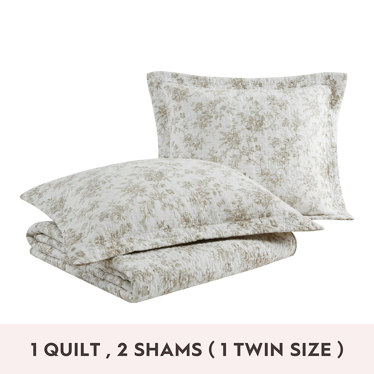 Laura Ashley Walled Garden Blue Quilt Set