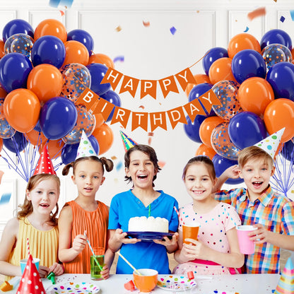 Blue and White Balloon Kit, 60 Pieces