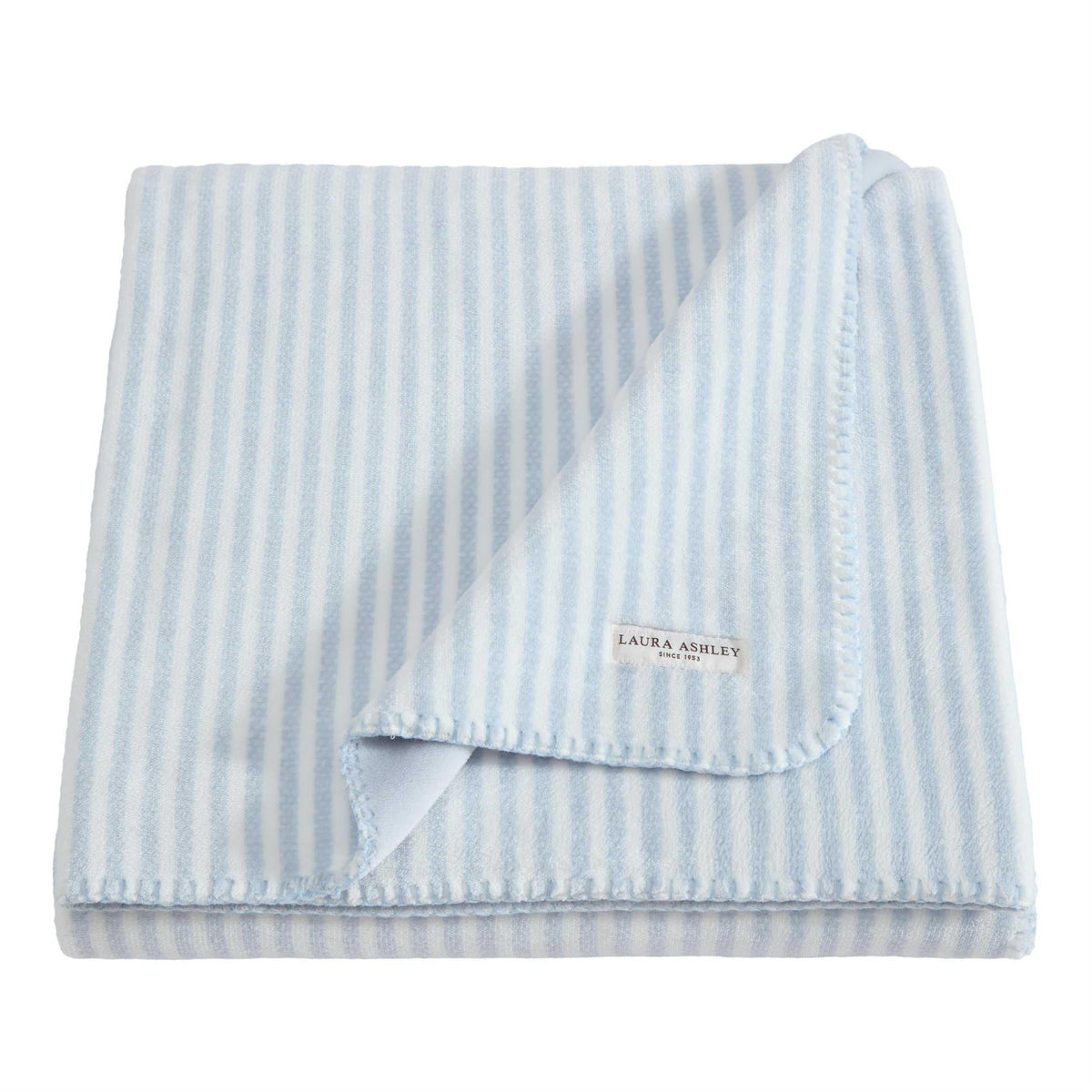 Laura Ashley Reversible Plush Throw, 50x70