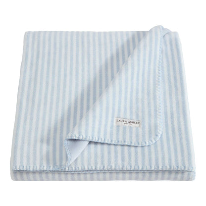 Laura Ashley Reversible Plush Throw, 50x70
