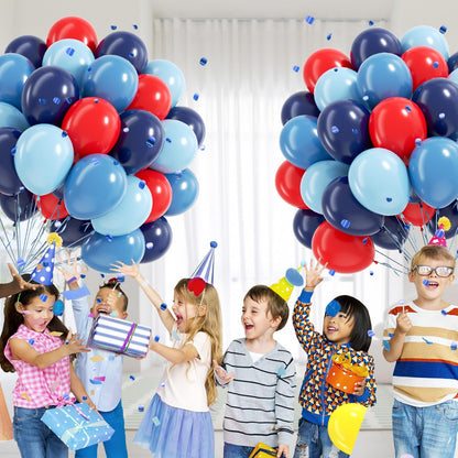 Blue and White Balloon Kit, 60 Pieces