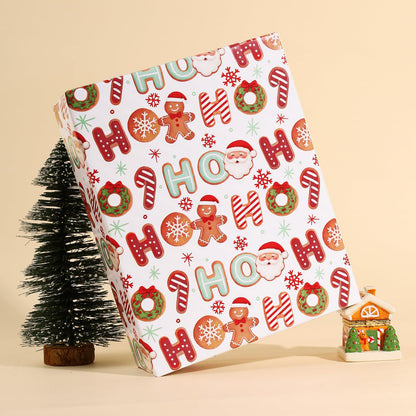 Nutcracker Reversible Christmas Wrapping Paper, 33 Ft