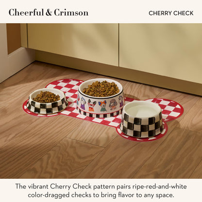 MacKenzie-Childs Pup Placemat, Royal Check