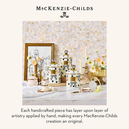 MacKenzie-Childs Enamel Canister Set, Royal Check