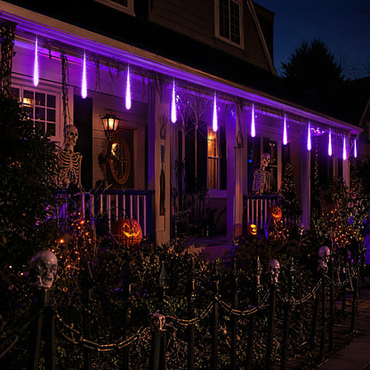 Aukora Blue Meteor Shower Lights
