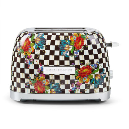 MacKenzie-Childs 2-Slice Toaster, Royal Check