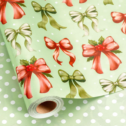 Blue Nutcracker Christmas Wrapping Paper, 32.8 Ft