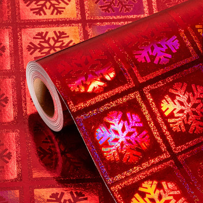 Blue Nutcracker Christmas Wrapping Paper, 32.8 Ft
