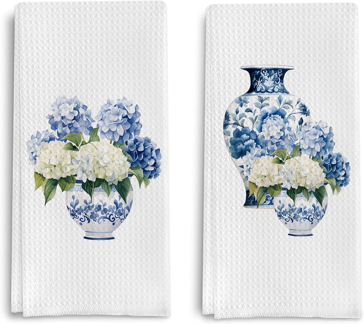 Chinoiserie Kitchen Towels, Set of 2