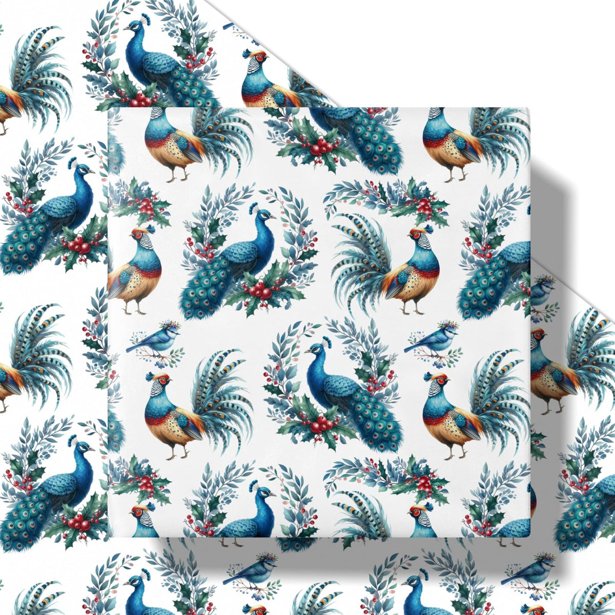 Chinoiserie Nutcracker Christmas Wrapping Paper