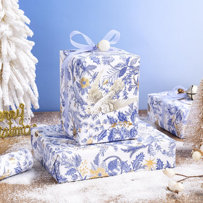 Chinoiserie Nutcracker Christmas Wrapping Paper