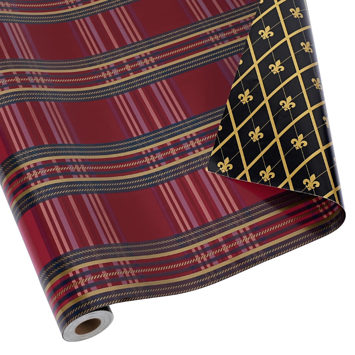 Nutcracker Reversible Christmas Wrapping Paper, 33 Ft