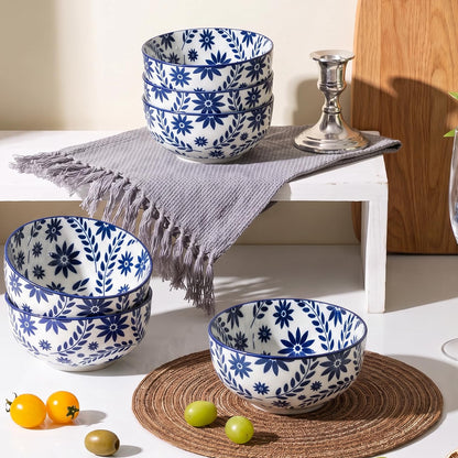 Ceramic Soup Bowls, Set of 6