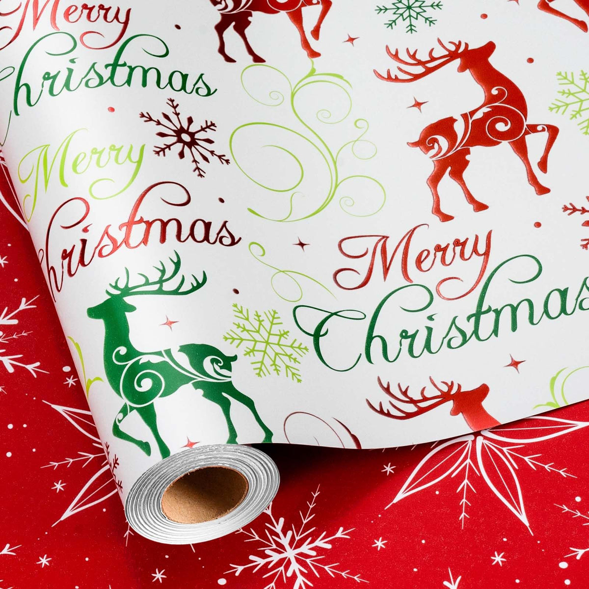 Blue Nutcracker Christmas Wrapping Paper, 32.8 Ft
