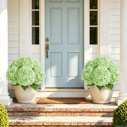 Real Touch Blue Hydrangea Faux Flowers