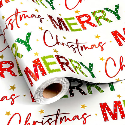 Blue Nutcracker Christmas Wrapping Paper, 32.8 Ft