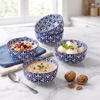 Ceramic Soup Bowls, Set of 6