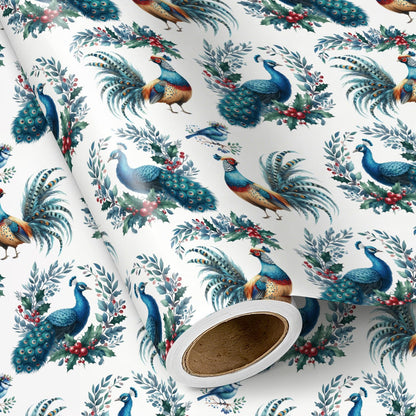 Chinoiserie Nutcracker Christmas Wrapping Paper