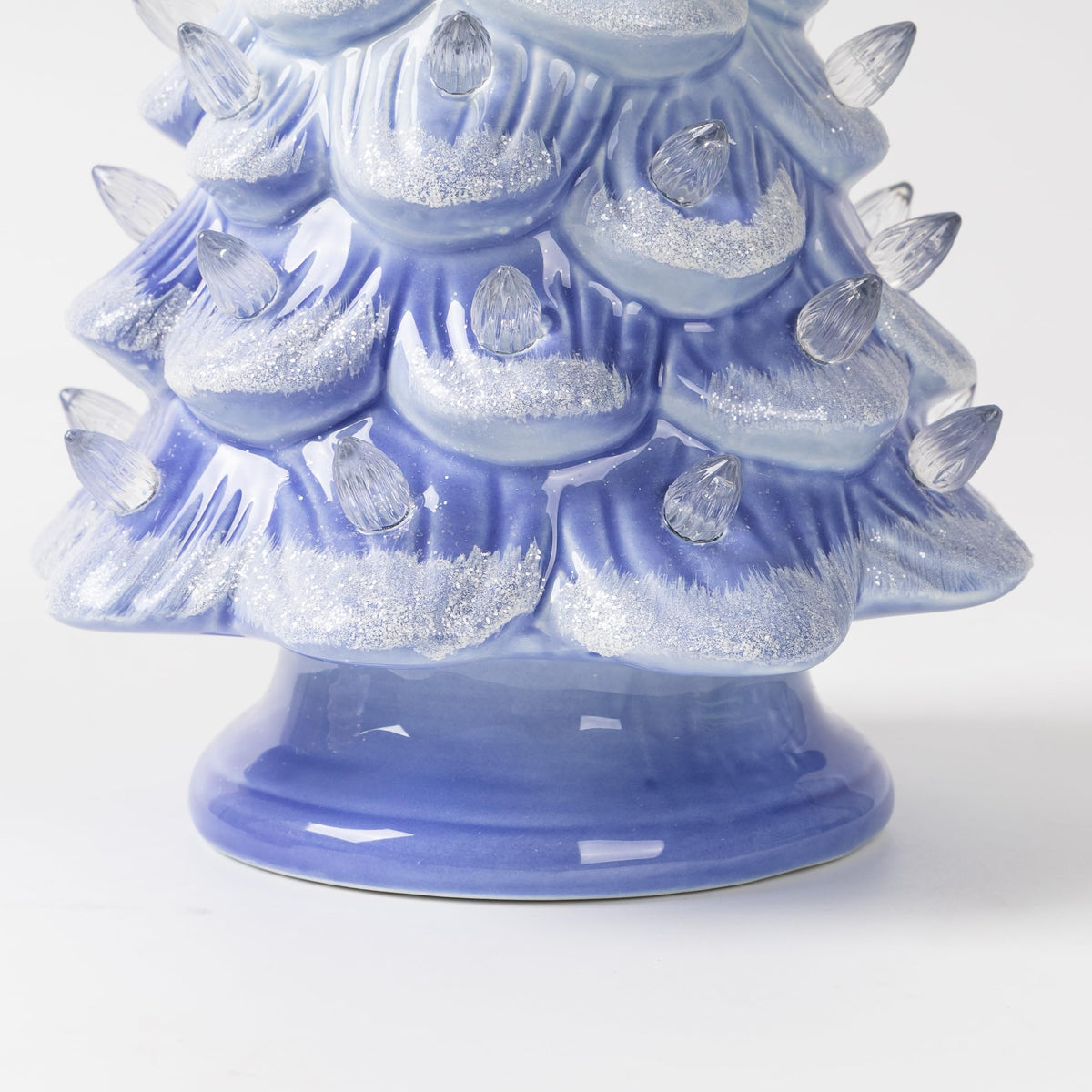 Lighted Ceramic Christmas Tree, 13 Inch