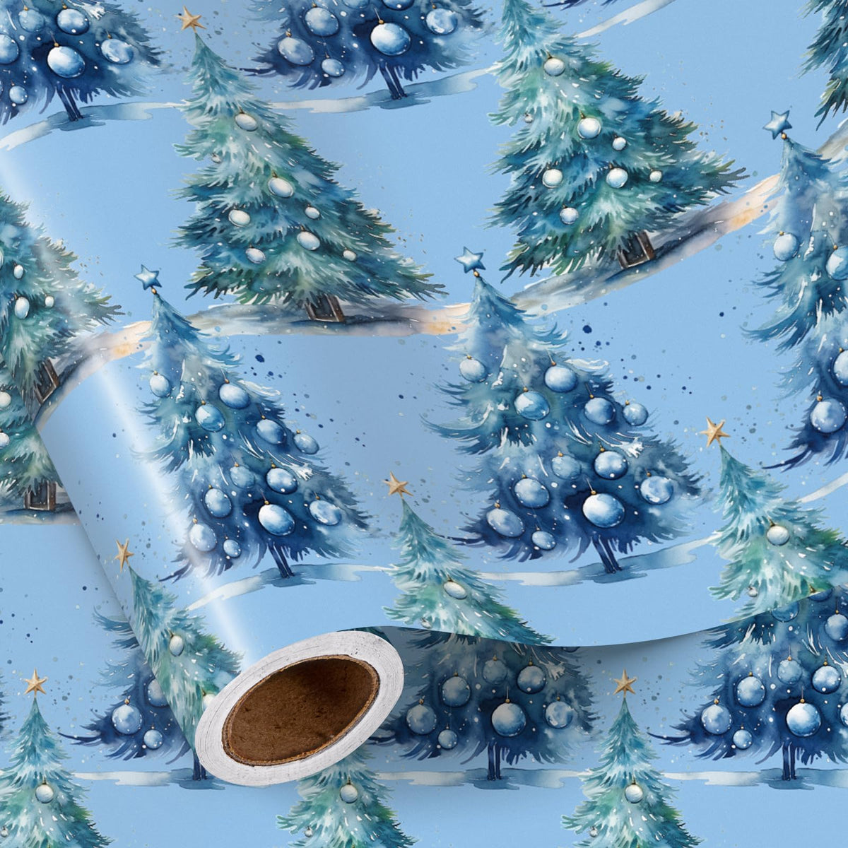 Chinoiserie Nutcracker Christmas Wrapping Paper