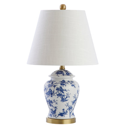 Jonathan Y Penelope Ginger Jar LED Table Lamp, 22 Inch