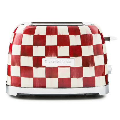 MacKenzie-Childs 2-Slice Toaster, Royal Check
