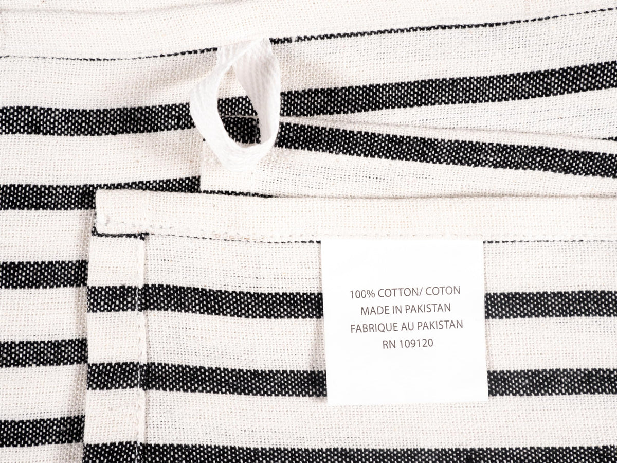 Navy Kitchen Towels, Set of 10