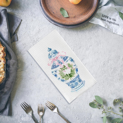 Chinoiserie Kitchen Towels, Set of 2