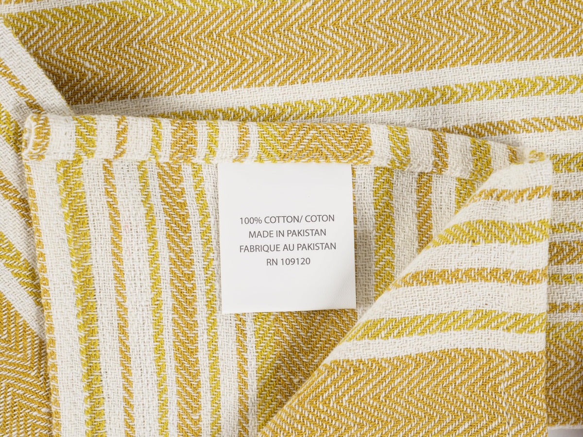 Navy Kitchen Towels, Set of 10