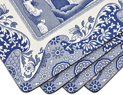 Pimpernel Blue Italian Placemats, Set of 4