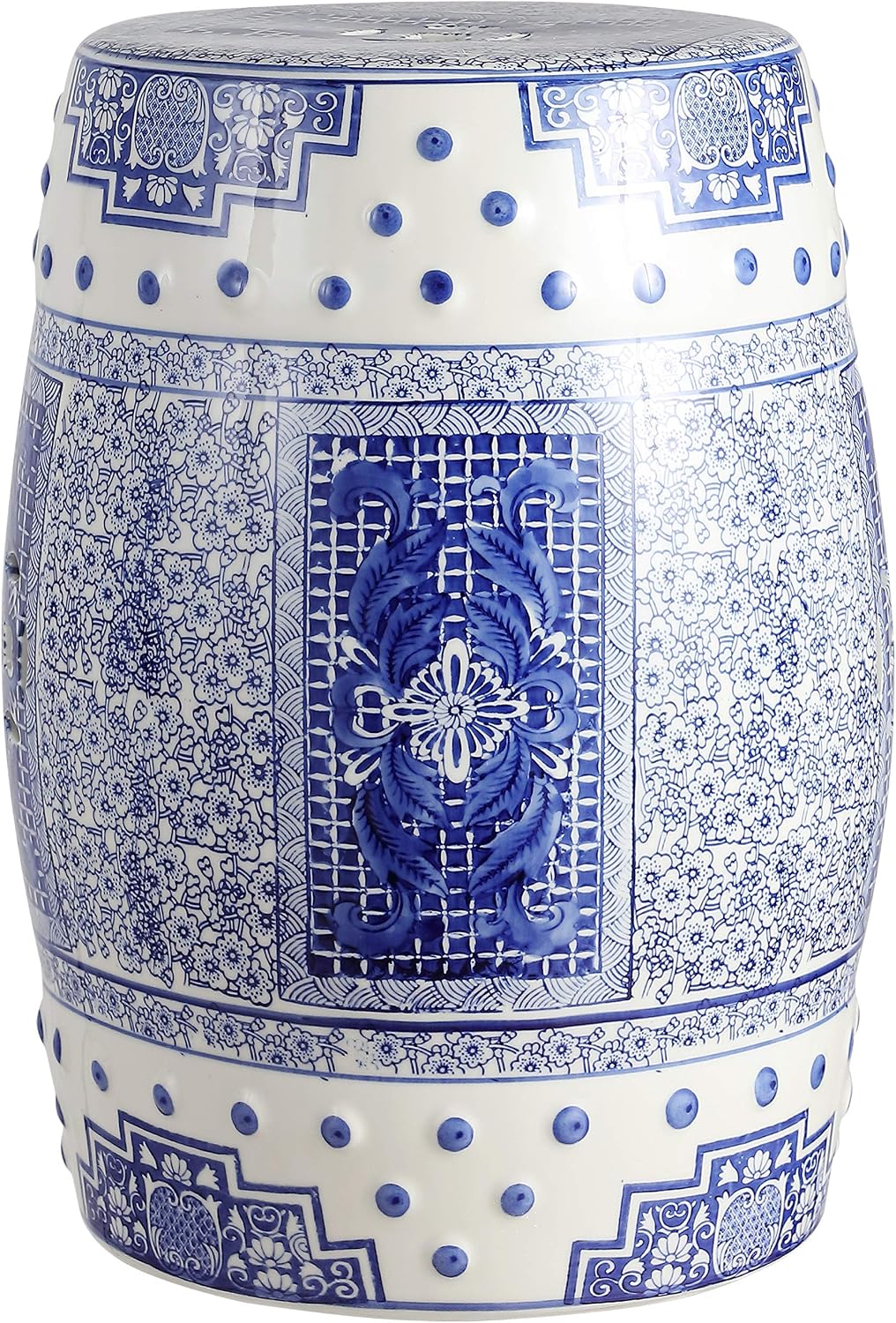 Jonathan Y Acanthus Ceramic Garden Stool