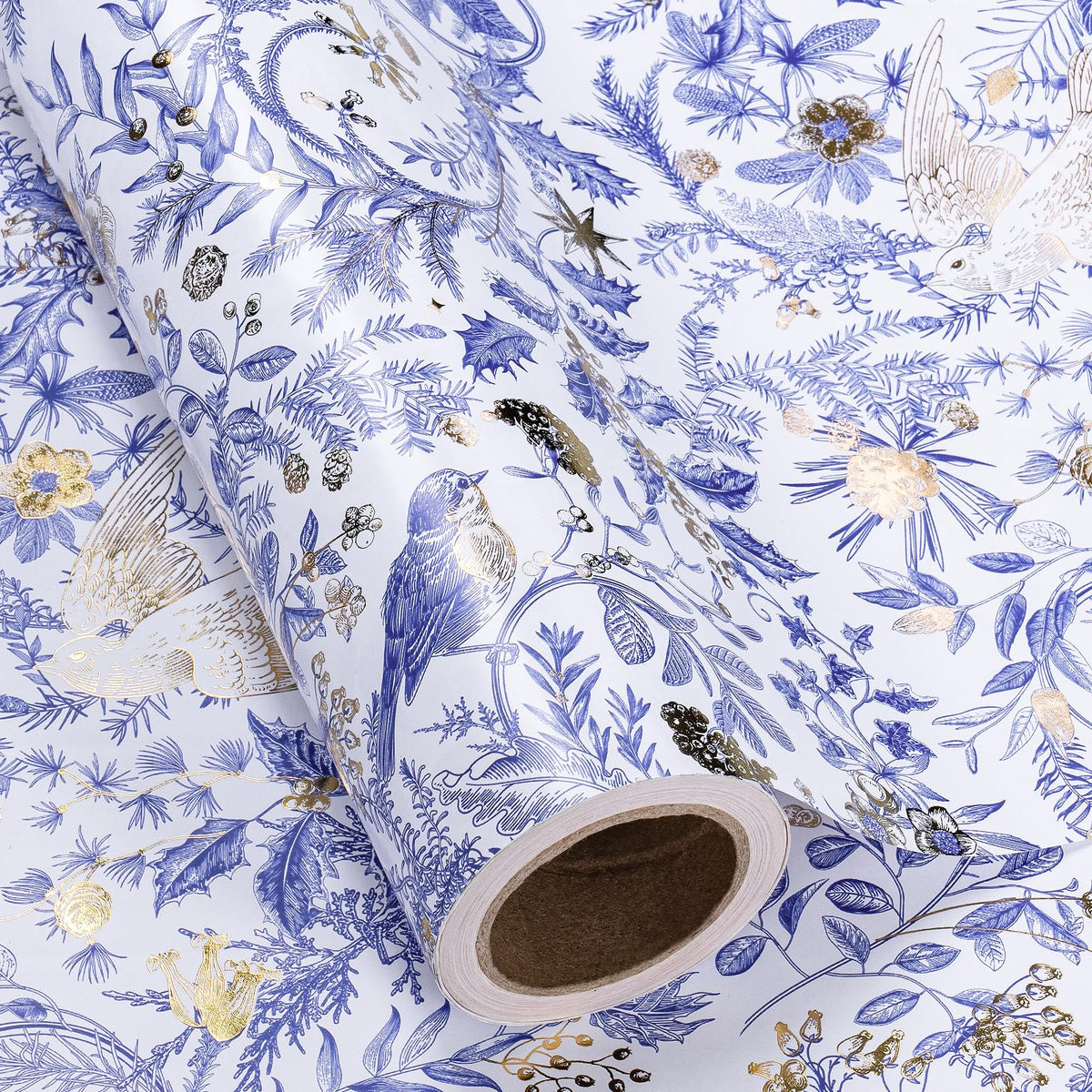Chinoiserie Nutcracker Christmas Wrapping Paper