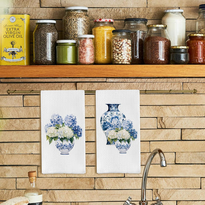 Chinoiserie Kitchen Towels, Set of 2