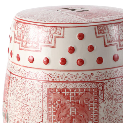 Jonathan Y Acanthus Ceramic Garden Stool