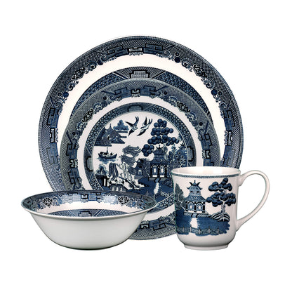 Johnson Brothers Willow Blue Teacup, Platter, Bowl or Set