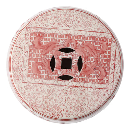 Jonathan Y Acanthus Ceramic Garden Stool