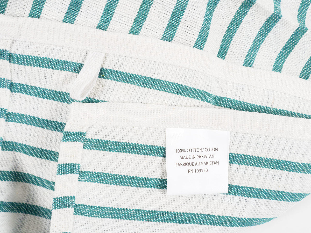 Navy Kitchen Towels, Set of 10