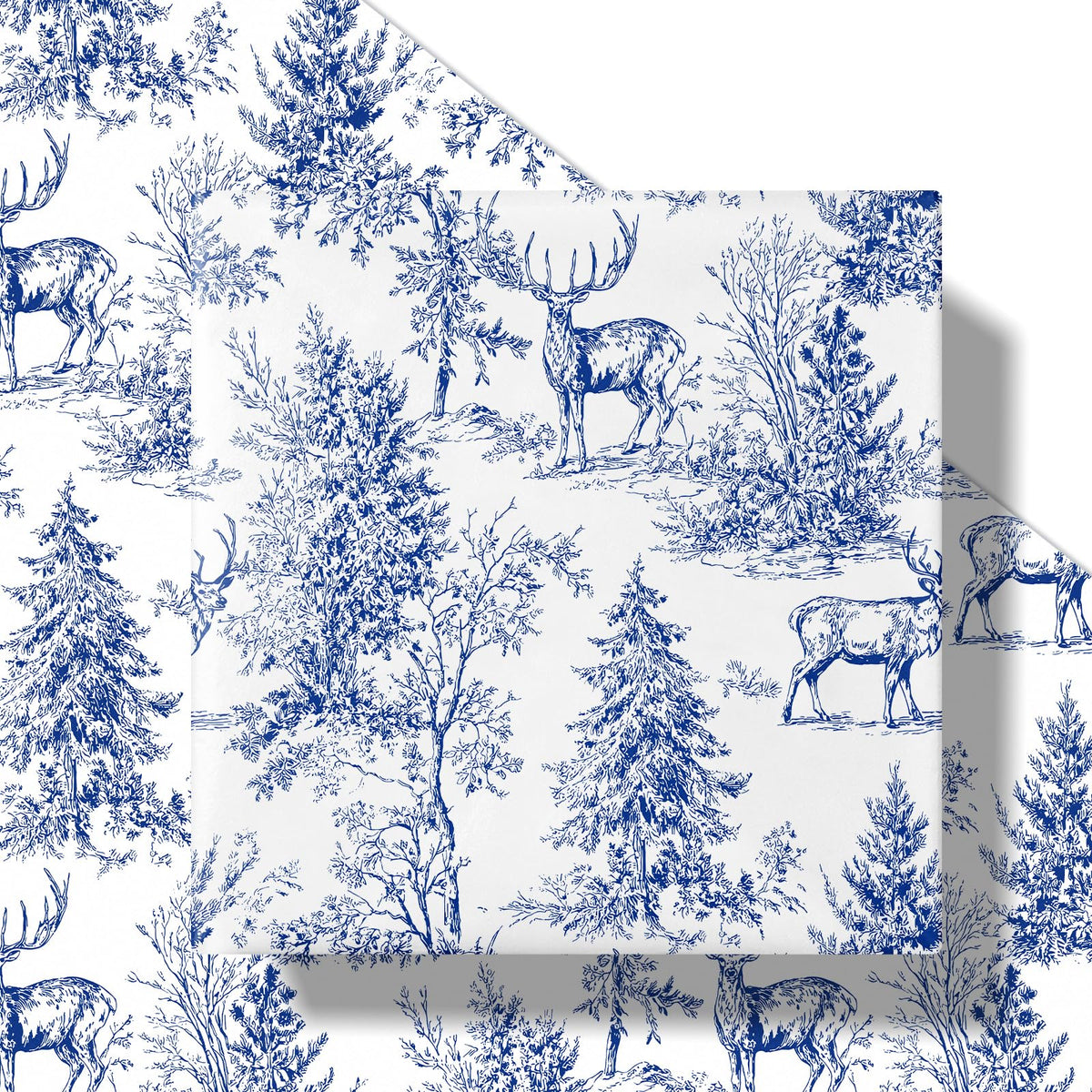 Chinoiserie Nutcracker Christmas Wrapping Paper
